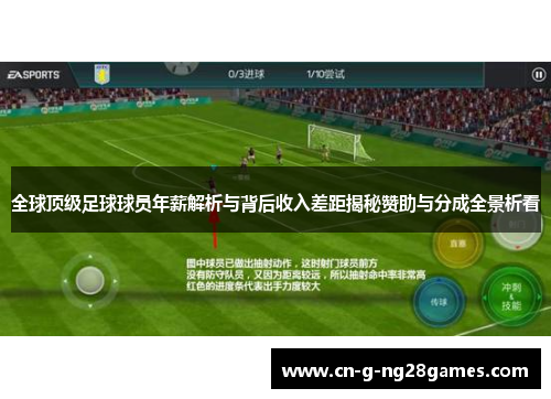全球顶级足球球员年薪解析与背后收入差距揭秘赞助与分成全景析看
